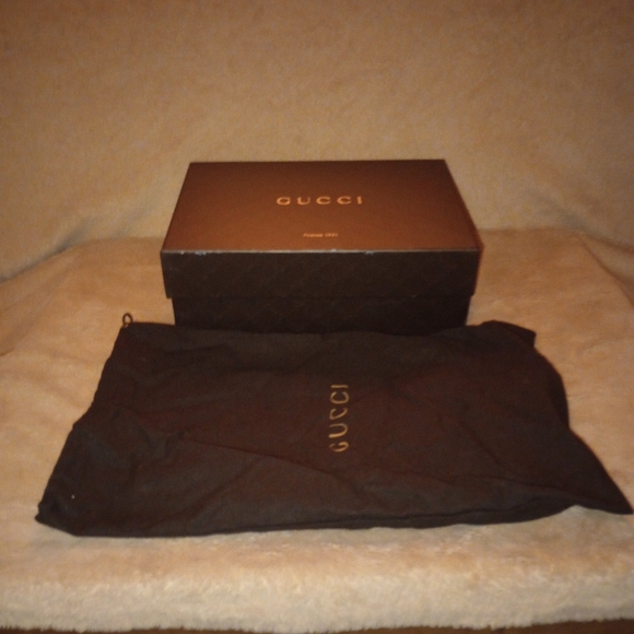 IOB Gucci Sadie Soft Winter Leaf Size 37 women's shoes - Picture 3 of 15